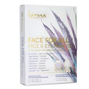 NIB Karuna Face for All Sheet Masks Set of 7